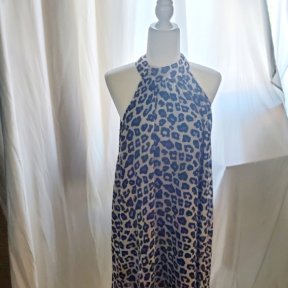 glam doll Dresses & Skirts - Glam Doll Leppard print halter dress size 2x